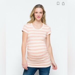 Market in Spruce Alma short sleeve maternity top‎ size L nwt stitch fix